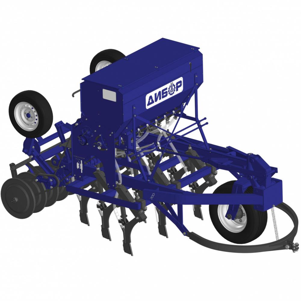 Изображение СКП-2,1Д для полосного посева КСКП – 2,1Д.Ух7 Комплекс из сеялок-культиваторов зернотуковых