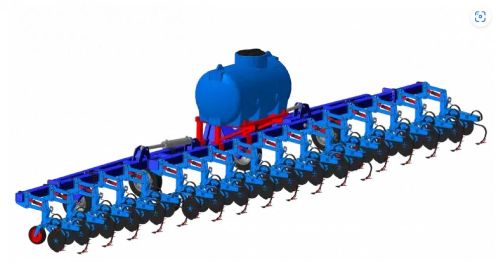 Изображение Культиватор универсальный междурядный КУМ - 11/25 (с системой внесения ж/у) Д.11.25.С/1000.25