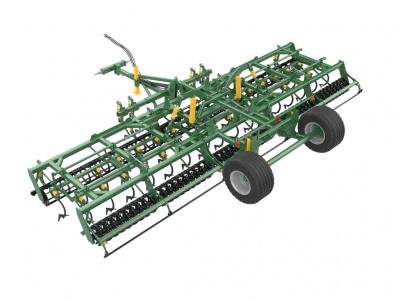Изображение Культиватор стрельчатый предпосевной широкозахватный КСПШ-8М с чугунным прикатчиком