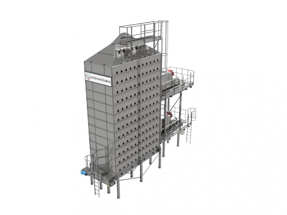 Изображение Зерносушилка модульная шахтная F28 с газовой горелкой