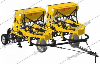 Изображение КСКП 2.1Мх2 Комплекс из сеялок-культиваторов зернотуковых стерневых для полосного посева