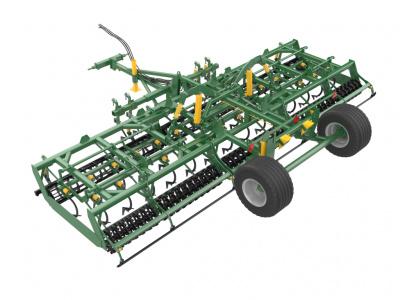 Изображение Культиватор стрельчатый предпосевной широкозахватный КСПШ-6М с чугунным прикатчиком