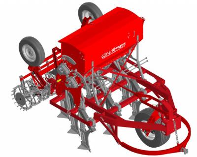 Изображение КСЗУ 2,1ДРх5 Комплекс из сеялок зерновых стерневых универсальных для полосного посева