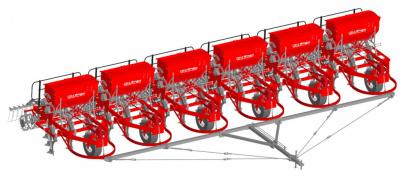 Изображение Комплекс из сеялок зерновых стерневых универсальных для полосного посева КСЗУ 2,1МРх6