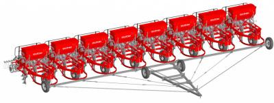 Изображение Комплекс из сеялок зерновых стерневых универсальных для полосного посева КСЗУ 2,1МРх8