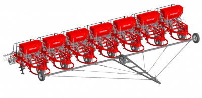 Изображение Комплекс из сеялок зерновых стерневых универсальных для полосного посева КСЗУ 2,1Мх7