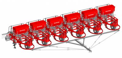 Изображение Комплекс из сеялок зерновых стерневых универсальных для полосного посева КСЗУ 2,1Мх6