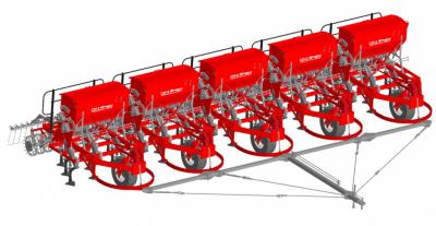 Изображение Комплекс из сеялок зерновых стерневых универсальных для полосного посева КСЗУ 2,1Мх5
